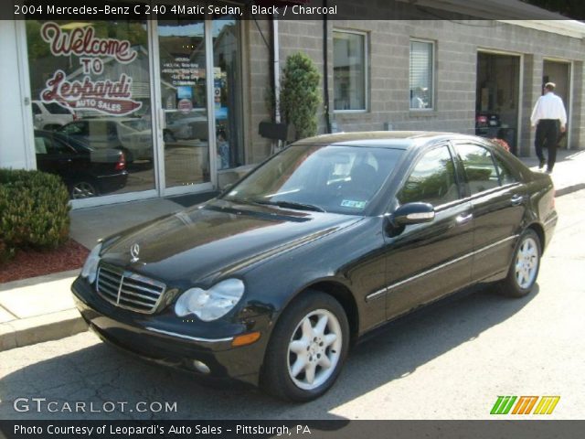 2004 Mercedes-Benz C 240 4Matic Sedan in Black
