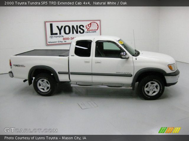 2000 Toyota Tundra SR5 TRD Extended Cab 4x4 in Natural White