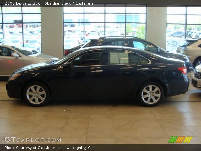 2008 Lexus ES 350 in Obsidian Black