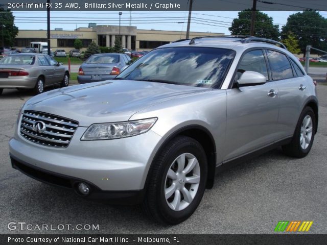 2004 Infiniti FX 35 AWD in Brilliant Silver Metallic