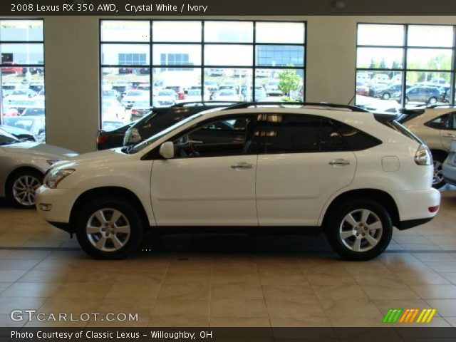 2008 Lexus RX 350 AWD in Crystal White