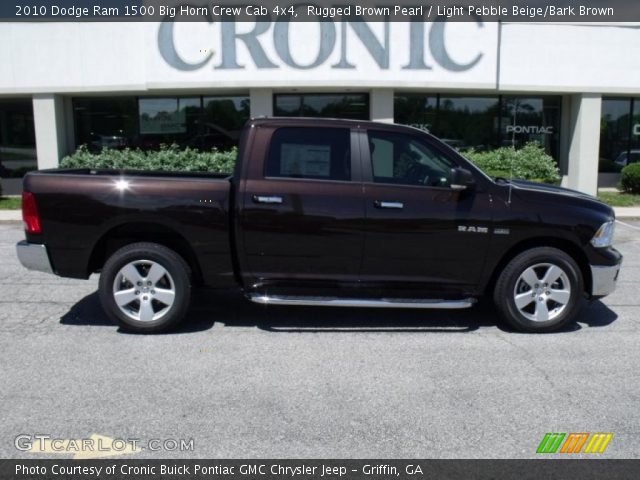 2010 Dodge Ram 1500 Big Horn Crew Cab 4x4 in Rugged Brown Pearl