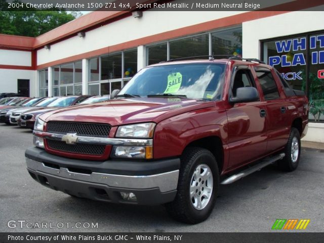 2004 Chevrolet Avalanche 1500 Z71 4x4 in Sport Red Metallic