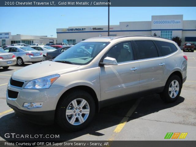 2010 Chevrolet Traverse LT in Gold Mist Metallic