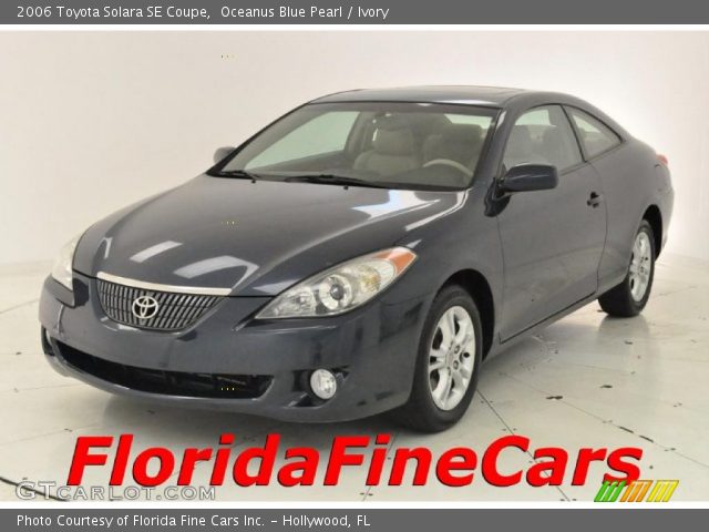 2006 Toyota Solara SE Coupe in Oceanus Blue Pearl
