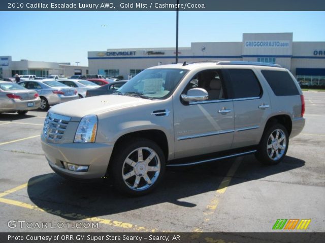 2010 Cadillac Escalade Luxury AWD in Gold Mist