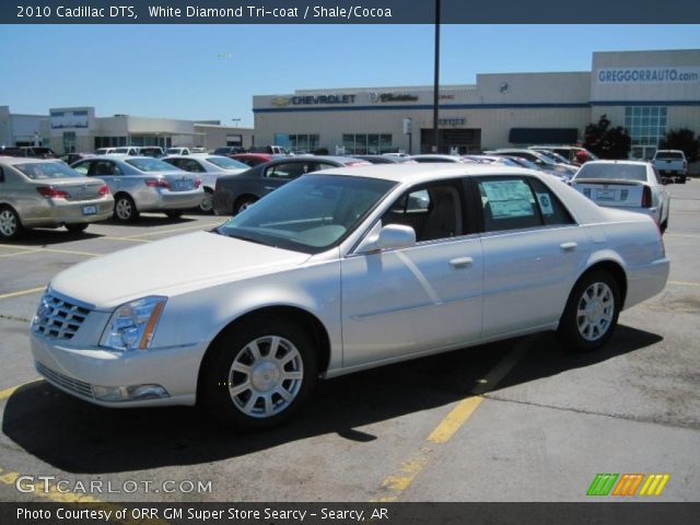 2010 Cadillac DTS  in White Diamond Tri-coat