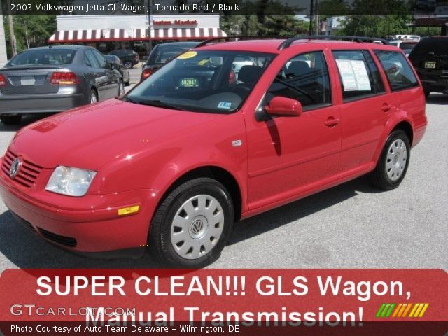 2003 Volkswagen Jetta GL Wagon in Tornado Red