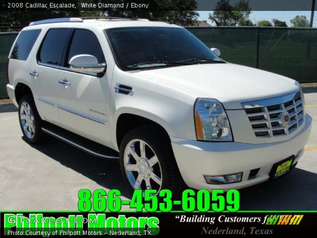 2008 Cadillac Escalade  in White Diamond