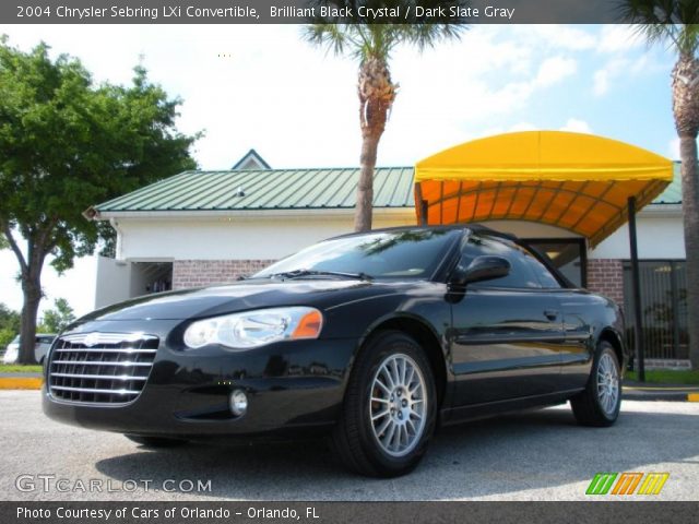 2004 Chrysler Sebring LXi Convertible in Brilliant Black Crystal