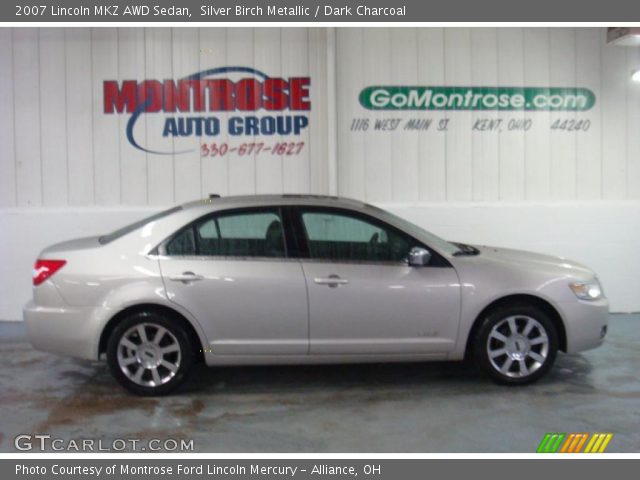 2007 Lincoln MKZ AWD Sedan in Silver Birch Metallic
