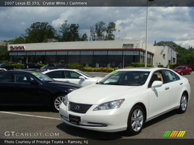 2007 Lexus ES 350 in Crystal White