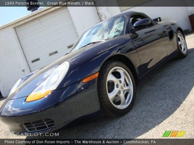 1999 Porsche Boxster  in Ocean Blue Metallic