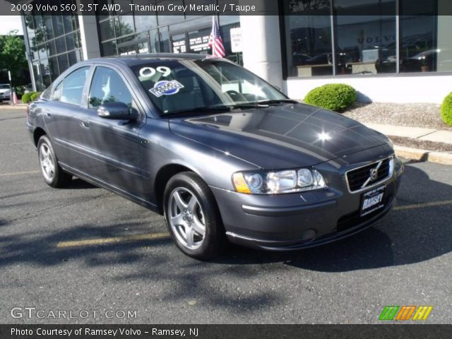 2009 Volvo S60 2.5T AWD in Titanium Grey Metallic