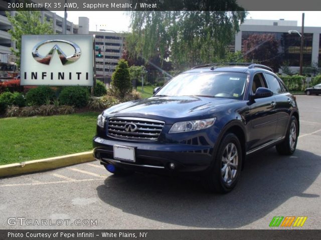 2008 Infiniti FX 35 AWD in Sapphire Metallic
