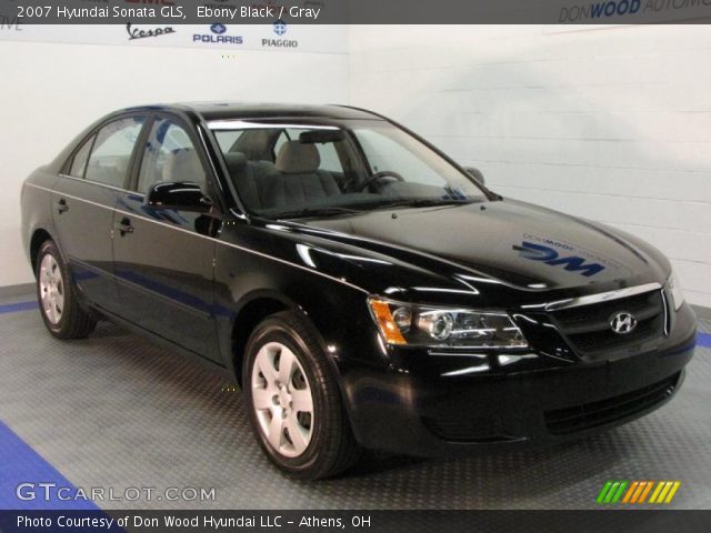 2007 Hyundai Sonata GLS in Ebony Black