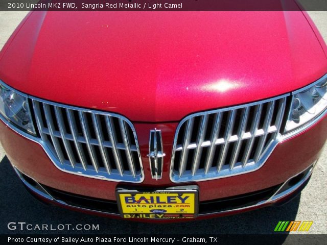 2010 Lincoln MKZ FWD in Sangria Red Metallic