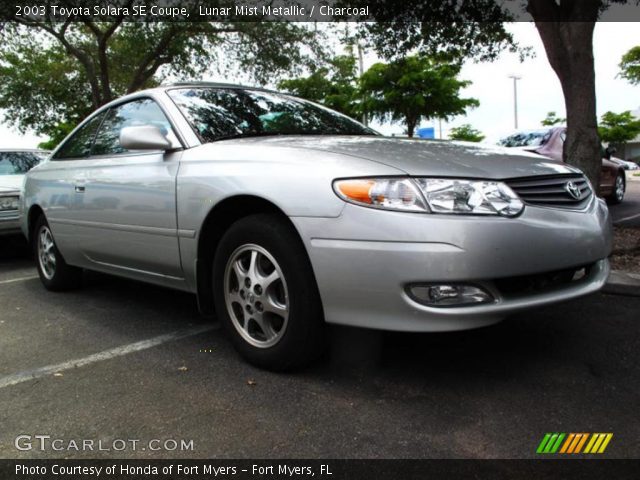 2003 Toyota Solara SE Coupe in Lunar Mist Metallic