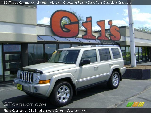 2007 Jeep Commander Limited 4x4 in Light Graystone Pearl