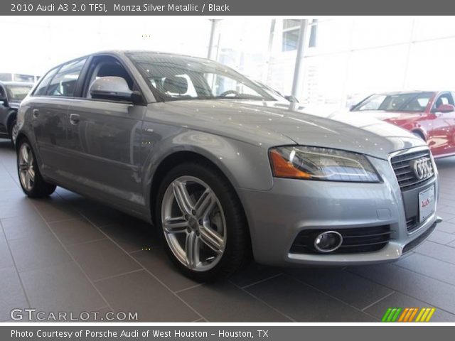 2010 Audi A3 2.0 TFSI in Monza Silver Metallic