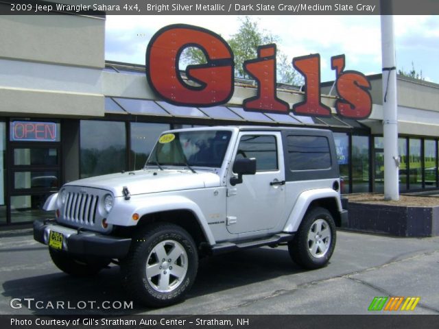 2009 Jeep Wrangler Sahara 4x4 in Bright Silver Metallic