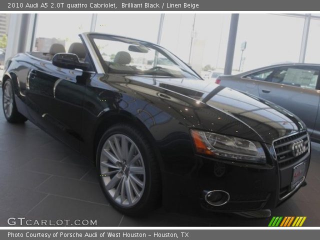 2010 Audi A5 2.0T quattro Cabriolet in Brilliant Black