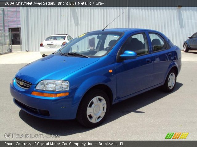 2004 Chevrolet Aveo Sedan in Bright Blue Metallic