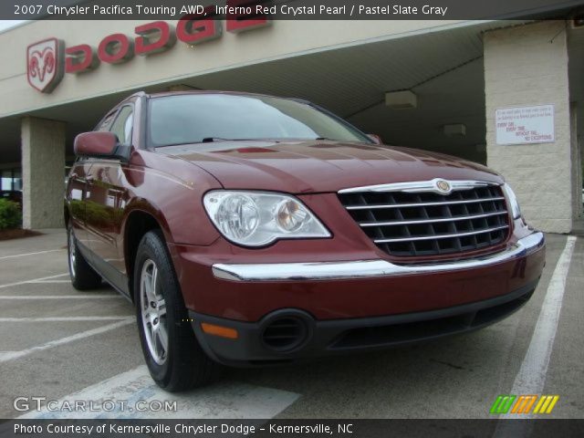2007 Chrysler Pacifica Touring AWD in Inferno Red Crystal Pearl