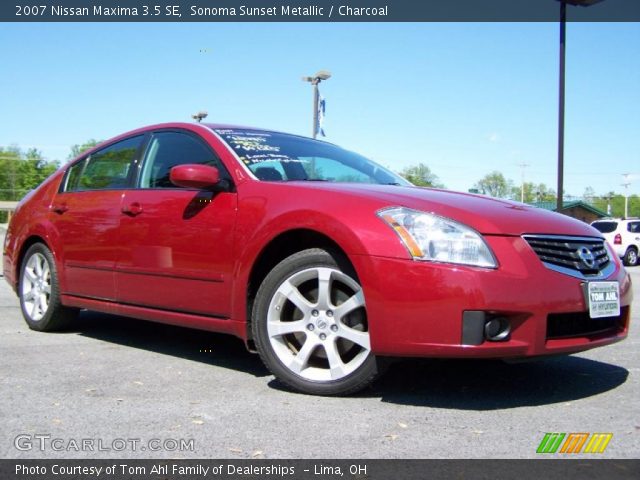 2007 Nissan Maxima 3.5 SE in Sonoma Sunset Metallic