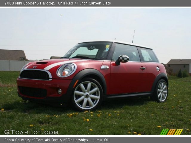 2008 Mini Cooper S Hardtop in Chili Red