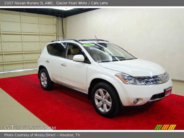 2007 Nissan Murano SL AWD in Glacier Pearl White