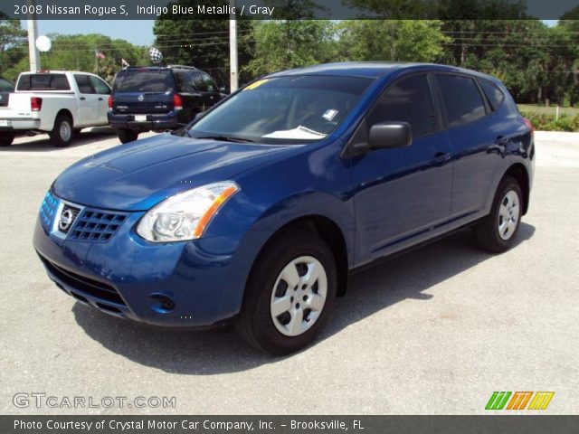 2008 Nissan Rogue S in Indigo Blue Metallic