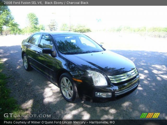 2008 Ford Fusion SEL V6 in Black Ebony