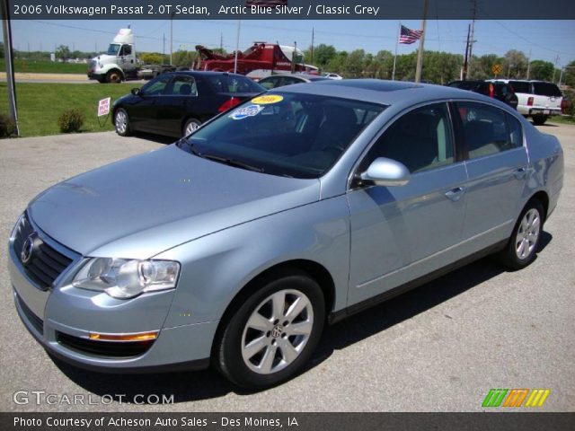 2006 Volkswagen Passat 2.0T Sedan in Arctic Blue Silver
