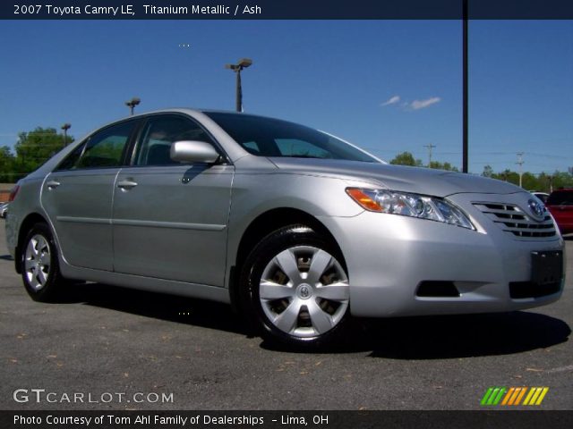 2007 Toyota Camry LE in Titanium Metallic