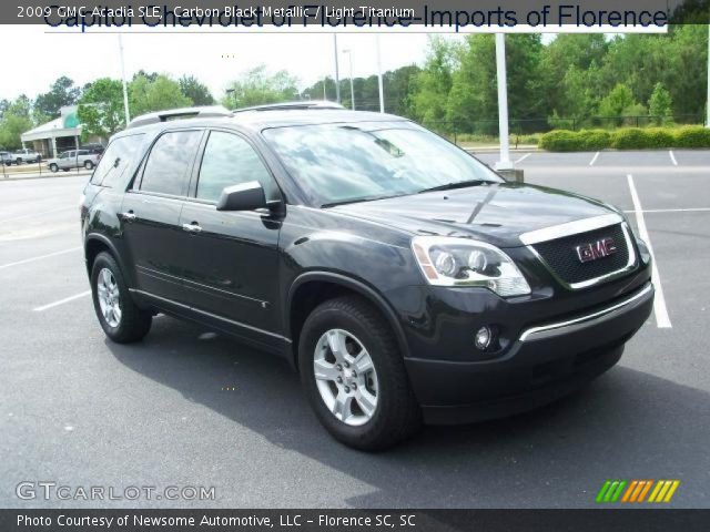 2009 GMC Acadia SLE in Carbon Black Metallic