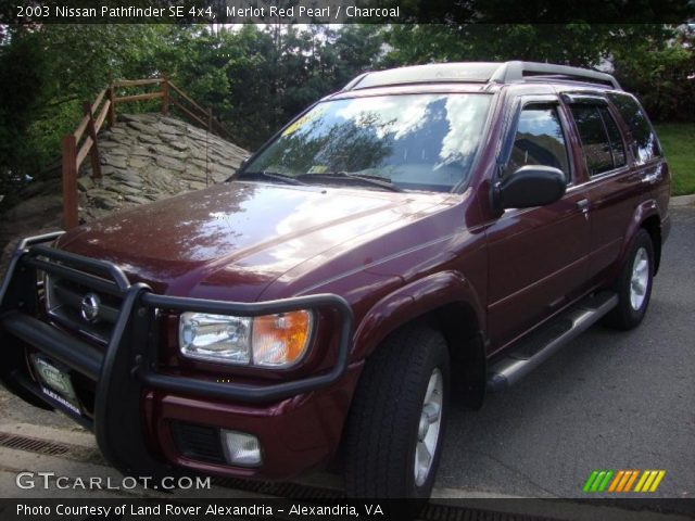 2003 Nissan Pathfinder SE 4x4 in Merlot Red Pearl