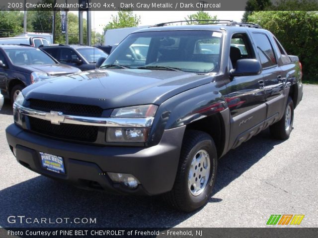 2003 Chevrolet Avalanche 1500 4x4 in Dark Gray Metallic