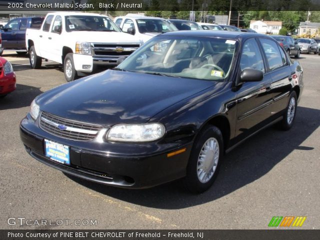 2002 Chevrolet Malibu Sedan in Black