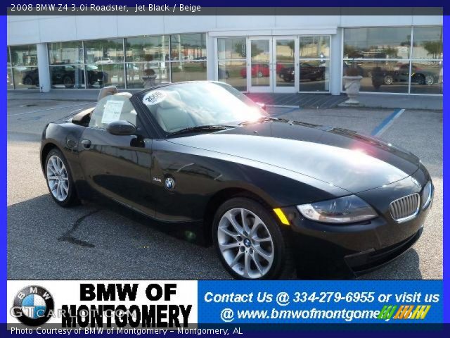 2008 BMW Z4 3.0i Roadster in Jet Black