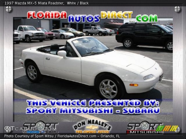 1997 Mazda MX-5 Miata Roadster in White