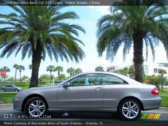 2008 Mercedes-Benz CLK 350 Coupe in Pewter Metallic