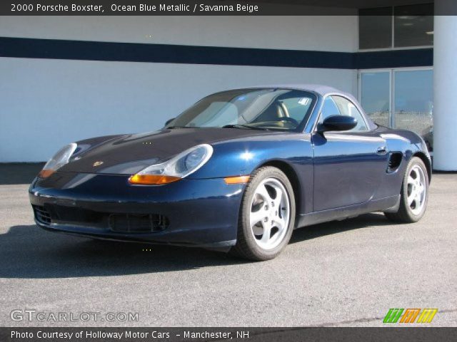 2000 Porsche Boxster  in Ocean Blue Metallic