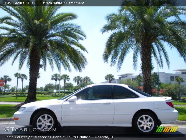 1998 Acura CL 3.0 in Taffeta White