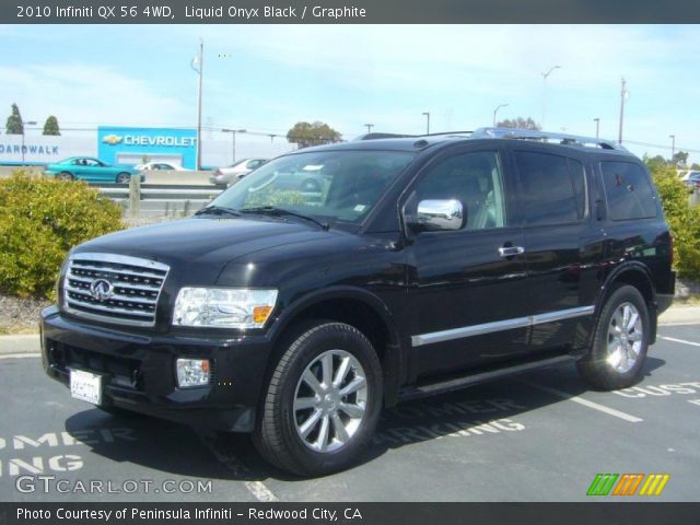 2010 Infiniti QX 56 4WD in Liquid Onyx Black