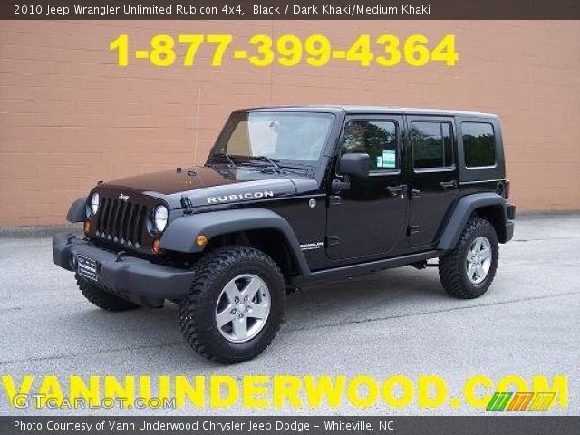 2010 Jeep Wrangler Unlimited Rubicon 4x4 in Black