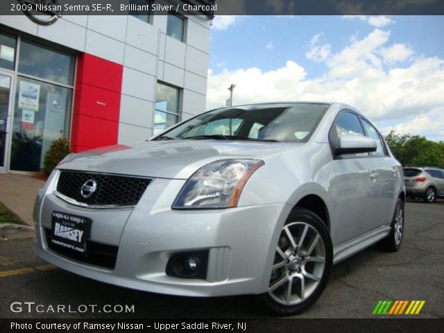 2009 Nissan Sentra SE-R in Brilliant Silver