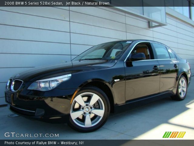 2008 BMW 5 Series 528xi Sedan in Jet Black