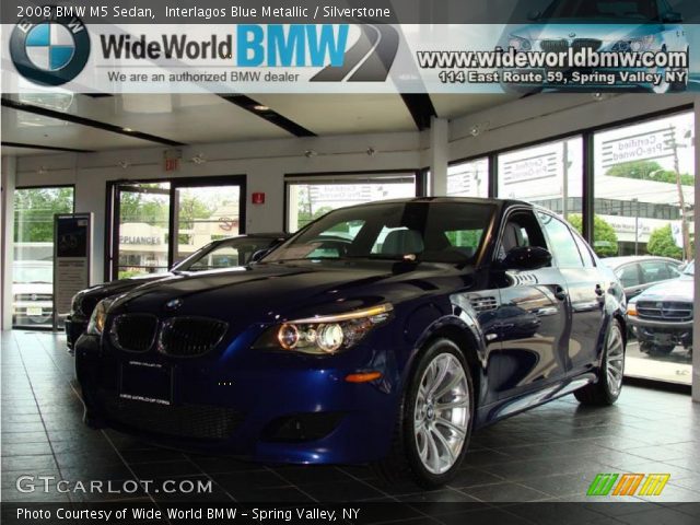 2008 BMW M5 Sedan in Interlagos Blue Metallic
