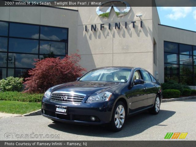 2007 Infiniti M 35x Sedan in Twilight Blue Pearl